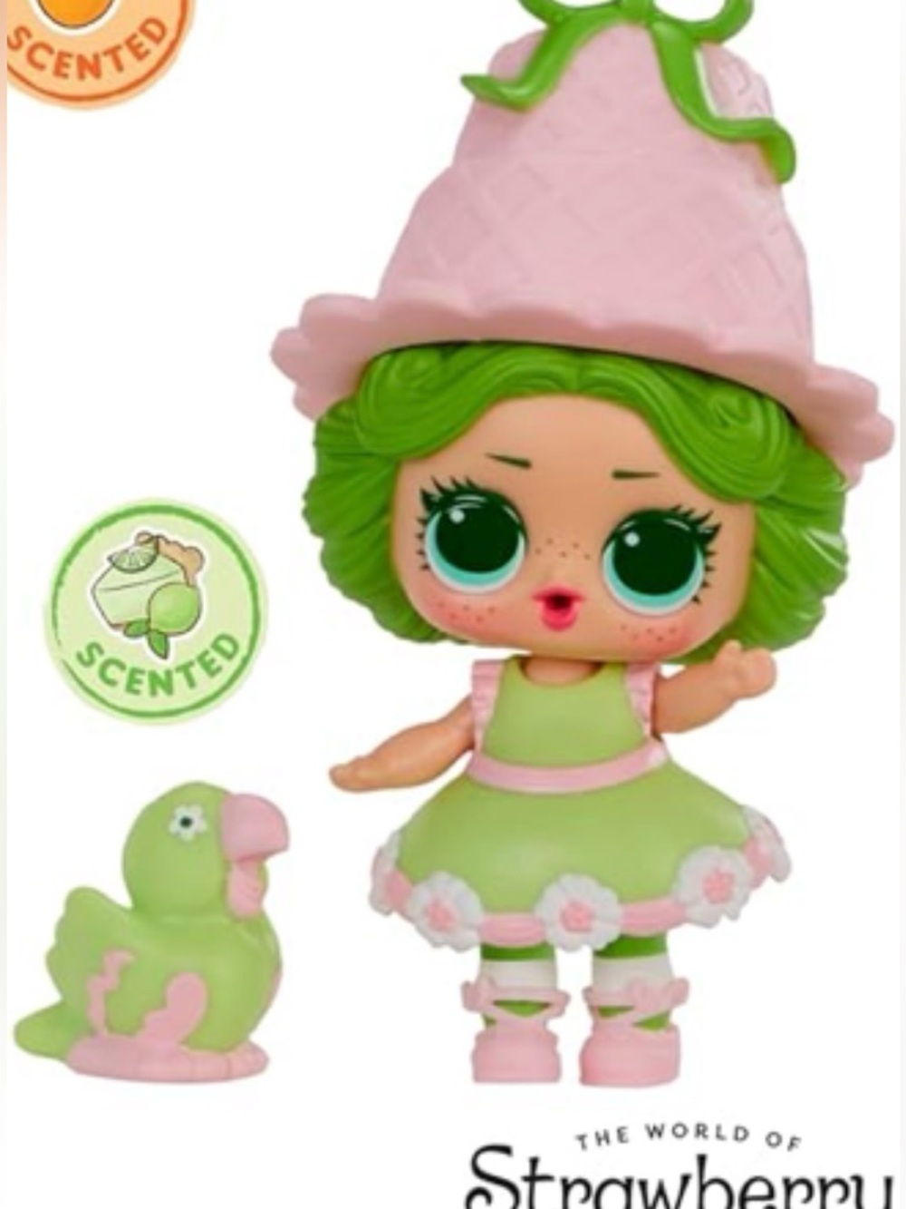 🍋‍🟩 Lime Chiffon🍋‍🟩LOL Surprise x Strawberry Shortcake doll
